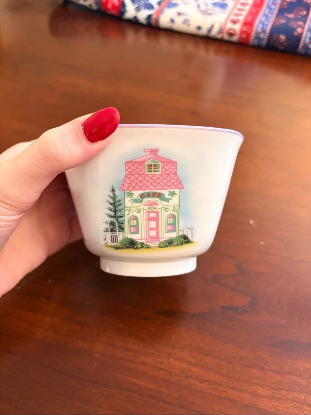 Lenox Village Fruit Bowl 2000 Porcelain